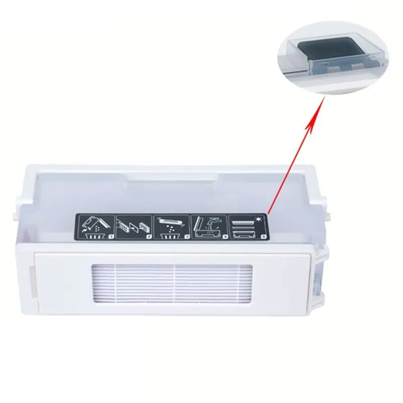 ABRE-Suitable For Ecovacs DEEBOT T9 Max + Sweeping Machine Dust Box Robot Vacuum Replacement Parts