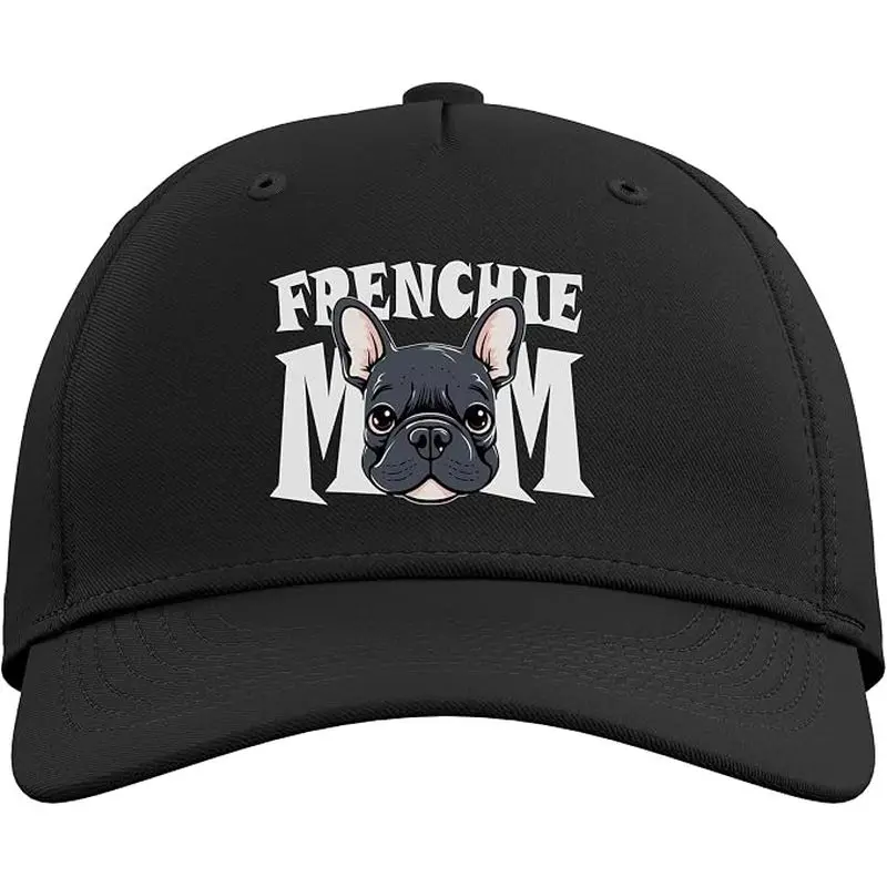 Frenchie Mom Cute French Bulldog Momma Puppy Dog Women's Adjustable Baseball Hat