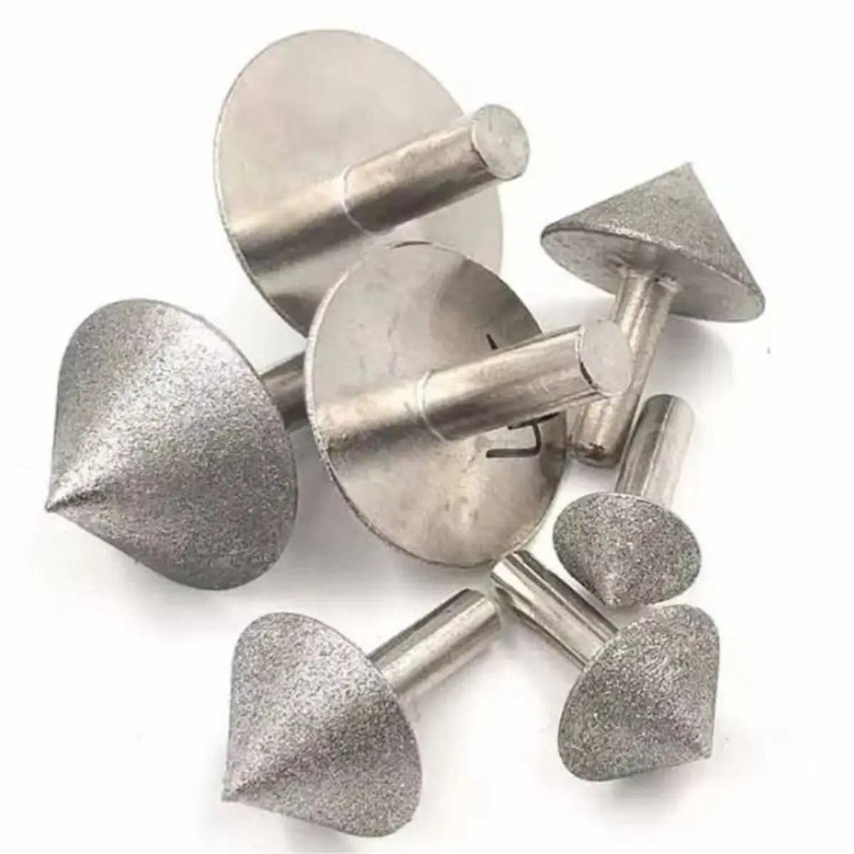Reliable-  Grinding Head 20-60mm Cone Chamfering Abrasive Tools 90 Degree Wear Resistant Drill Bits Head 50mm