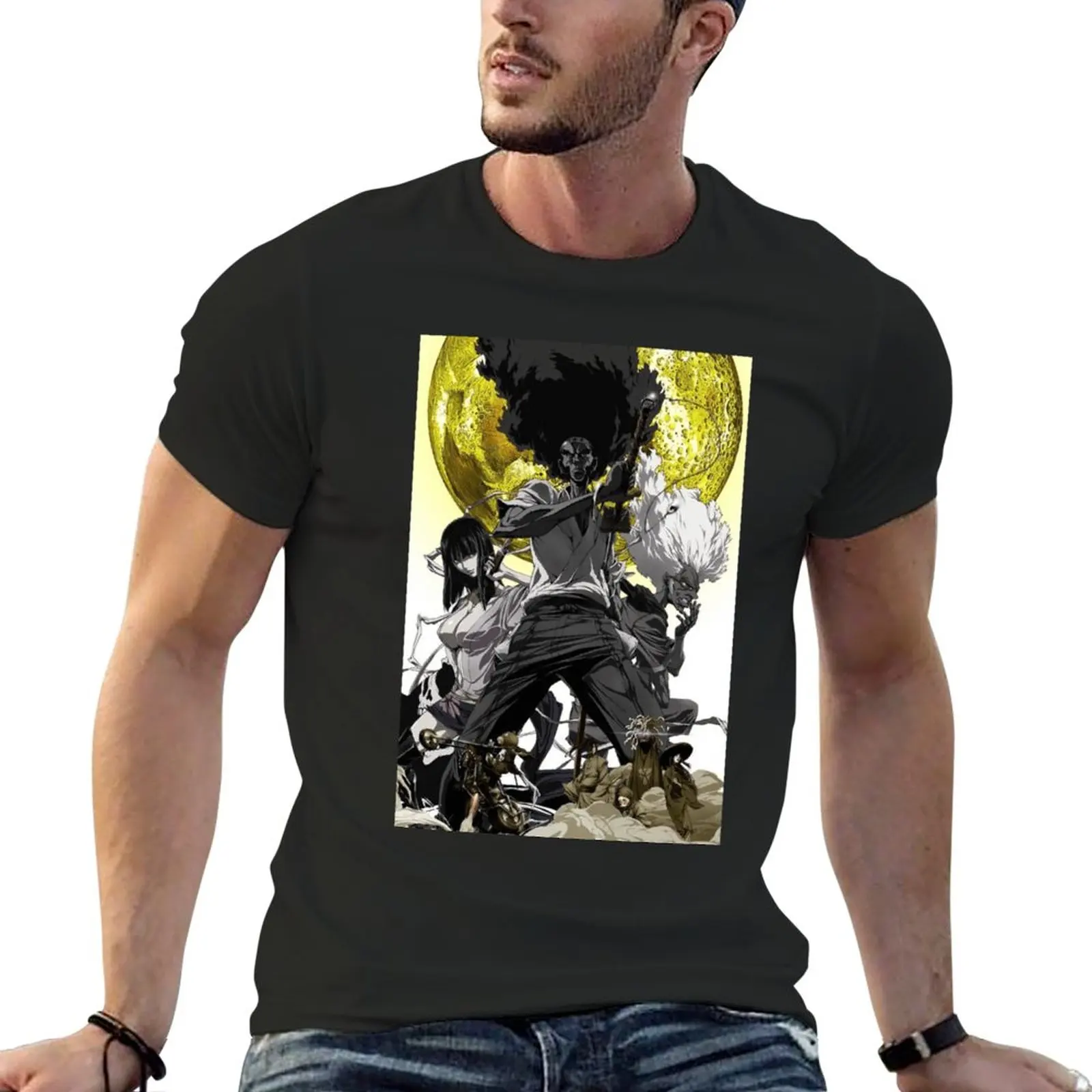 

TRIBOA Poster T-Shirt tees funnys slim fit t shirts for men