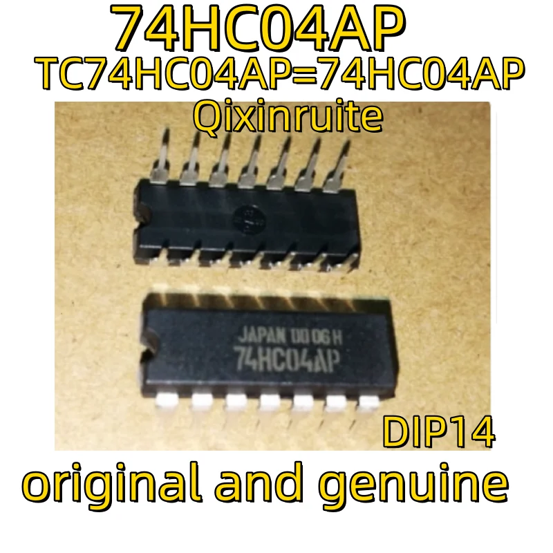 Qixinruite Brand new original TC74HC04AP=74HC04AP DIP-14 inverter buffer IC chip