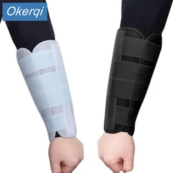 Forearm Protector Forearm Guard with Steel Splint Support Wrist Support Pads Arm Sleeves for Wrist Fracture Sprain Carpal Tunnel