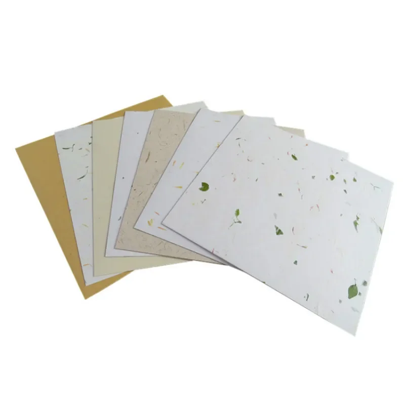 Half Ripe Xuan Paper Chinese Rice Paper Cards Calligraphy Watercolor Painting Mounting Xuan Paper Cards Carta Di Riso 10 Sheets