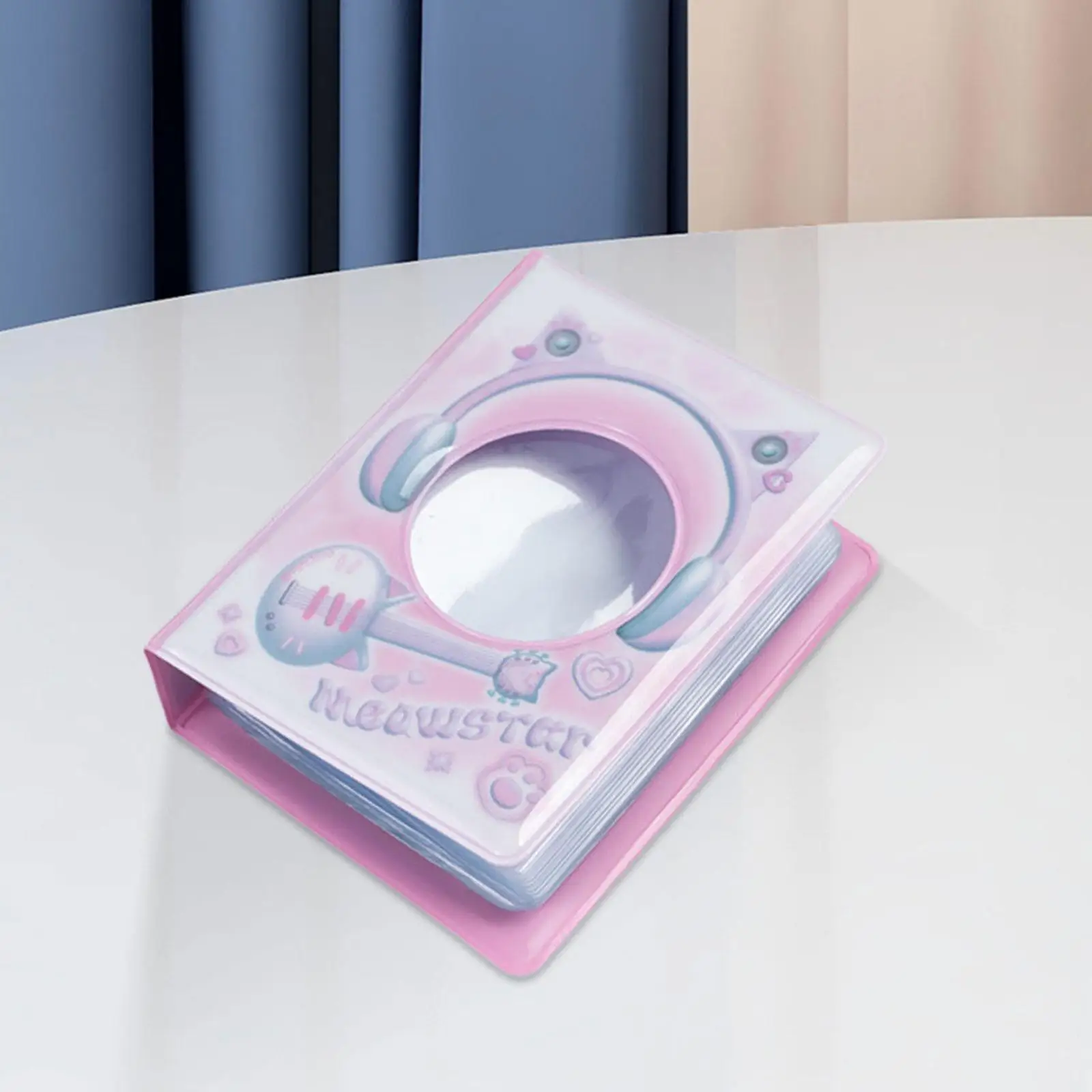 กระเป๋าเก็บบัตรภาพถ่ายขนาดเล็ก2-6แพ็ค3นิ้วน่ารักสำหรับ