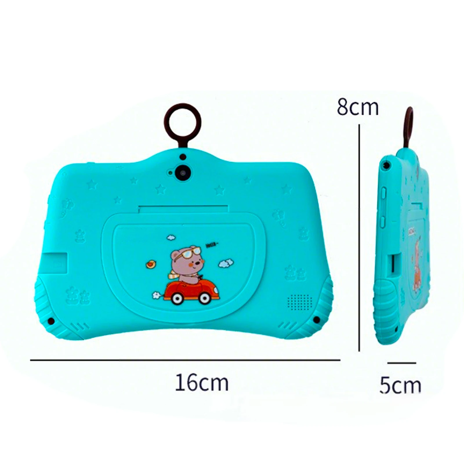 Nuovo Tablet Pc WiFi 5G da 7 pollici per i migliori regali per bambini Android Gioco per bambini Tavolette per apprendimento educativo Quad Core 4 GB RAM 64 GB ROM