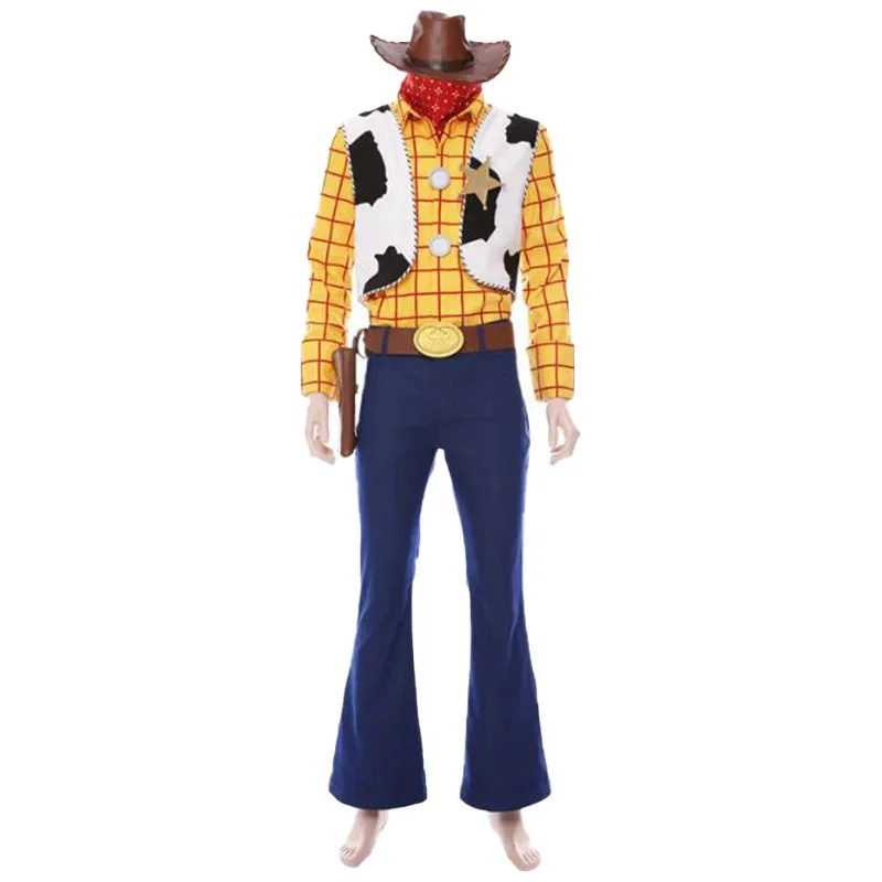 

Anime Cosplay Anime Toy Woody Story Cowboy Clothes Suit Jessie Cosplay Costume Adult Kids Top Pants Woman Man Party Carniva 72th