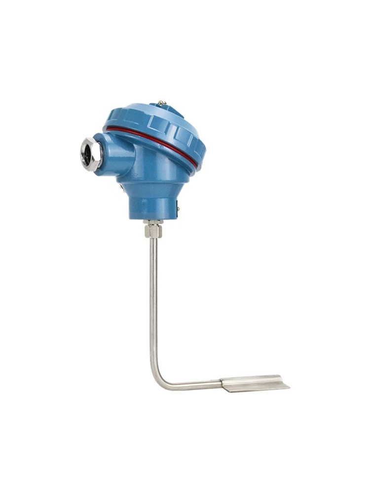 PT100 SMT thermistor right angle elbow thermocouple liquid/gas surface temperature measurement explosion-proof 4-20mA