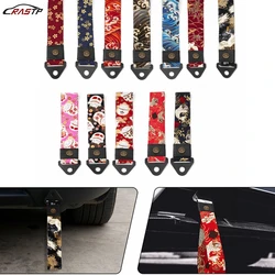 Ücretsiz kargo 28cm JDM tarzı Tow askı yarış Katana araba Tow askı/tow halatlar/kanca/çekme çubukları Polyester vidalar ve fındık olmadan