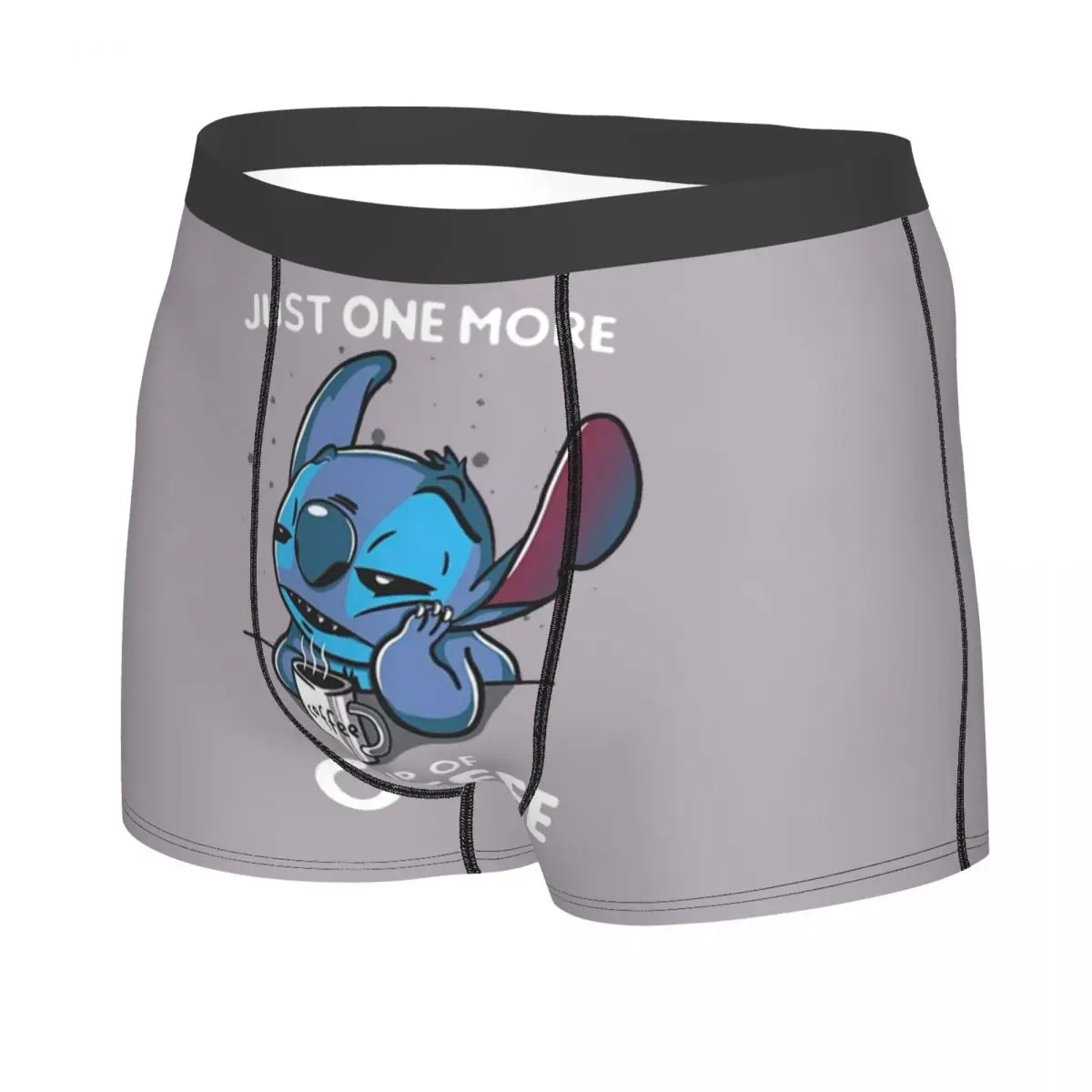 Custom Male Fashion Stitch Coffee Men Underwear Boxer Briefs Breathable Shorts Panties Underpants