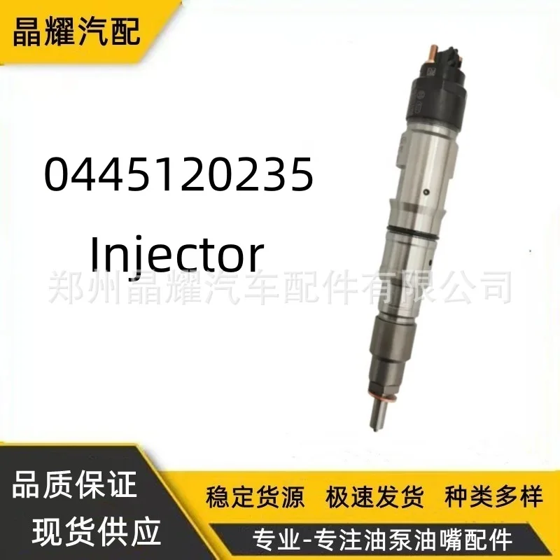

0445120235 Common Rail Injector Assembly Excavator Construction Machinery Fuel Injector New Manufacturer Supply