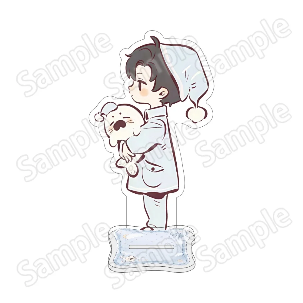 Love and Deepspace Sylus Caleb Rafayel Xavier 6-10cm Acrylic Stand keychain game Desktop Ornament Collectible fan Gift