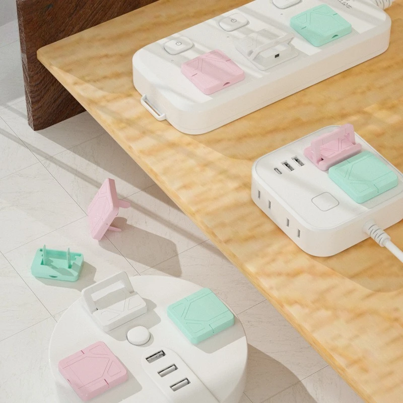 

Baby Safety Outlet Covers - Shockproof Anti-Dust Socket Protectors