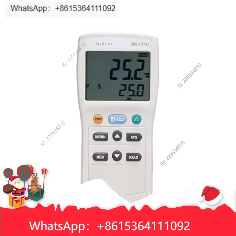 Widely Applied， for SK-1110/1120 Digital Thermometer K Type Thermocouple Connector Cost effective，1pc