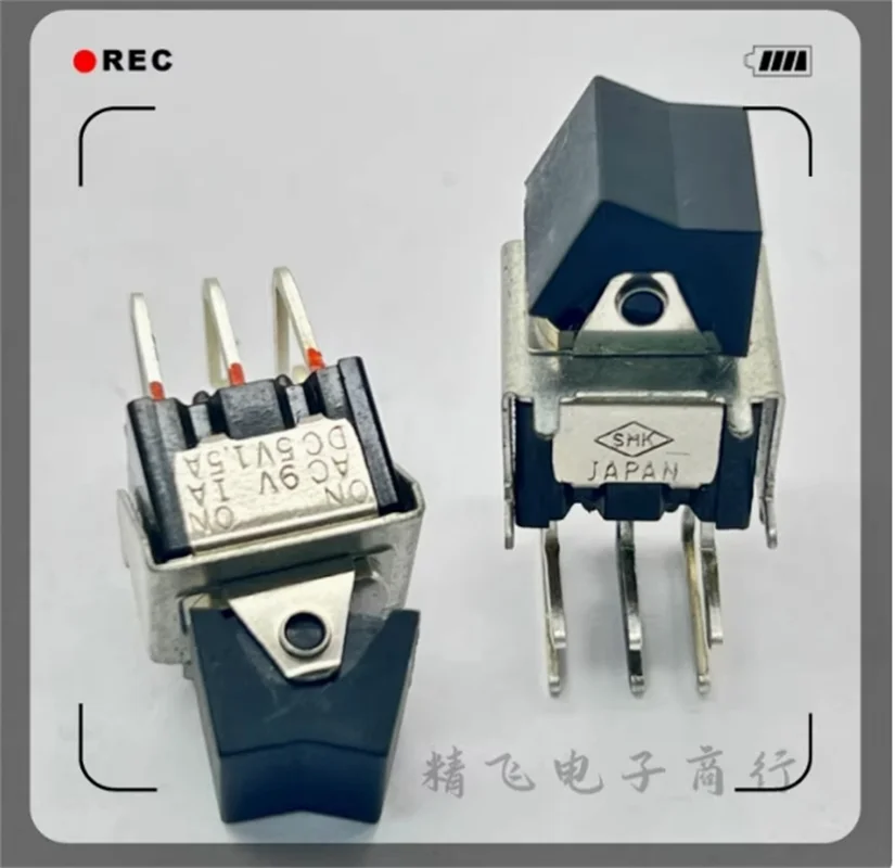 1 PCS SMK Japanese toggle switch 6-pin 2-position AC9V 1A DC5V 1.5A rocker switch boat type switch