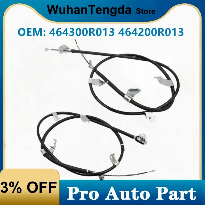 

Rear Left + Right Parking Brake Cable 464300R013 464200R013 For Toyota RAV4 2011-2018