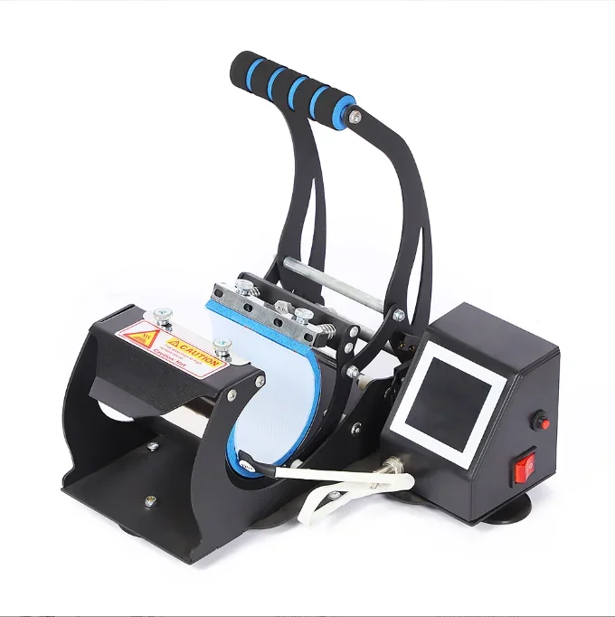 Portable 11oz LCD Roasting Cup Machine Sublimation  Straight Mug Heat Transfer Multi-size Mug Press Machine