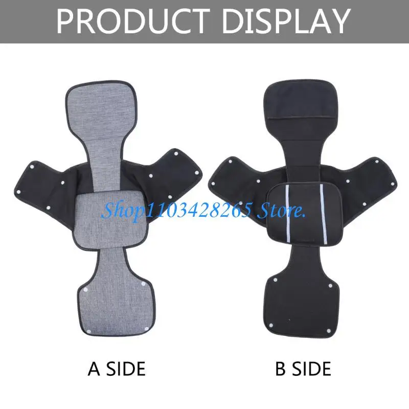 

Baby Strollers Cushion Soft Supportive Pad Enhancing Comfort and Breathability G2TE