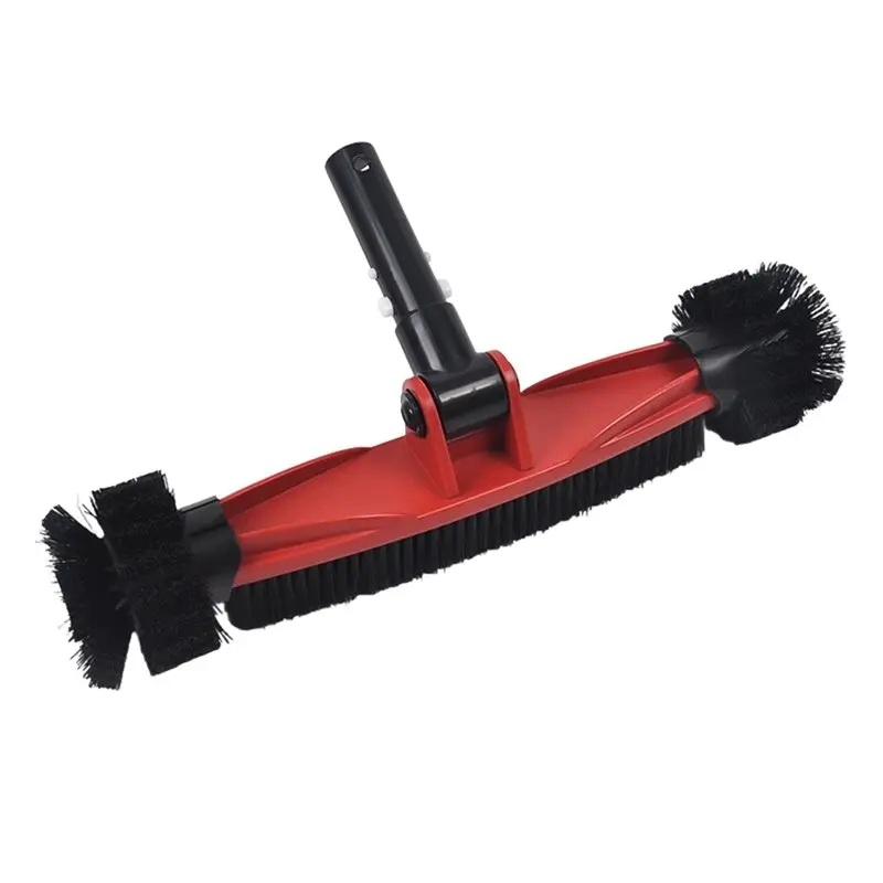 【Price Drop !!】For Inground& Above Ground Compatible Swimming Pool Cleaning Kit With Pool Brush Head Featuring Detachable Side R