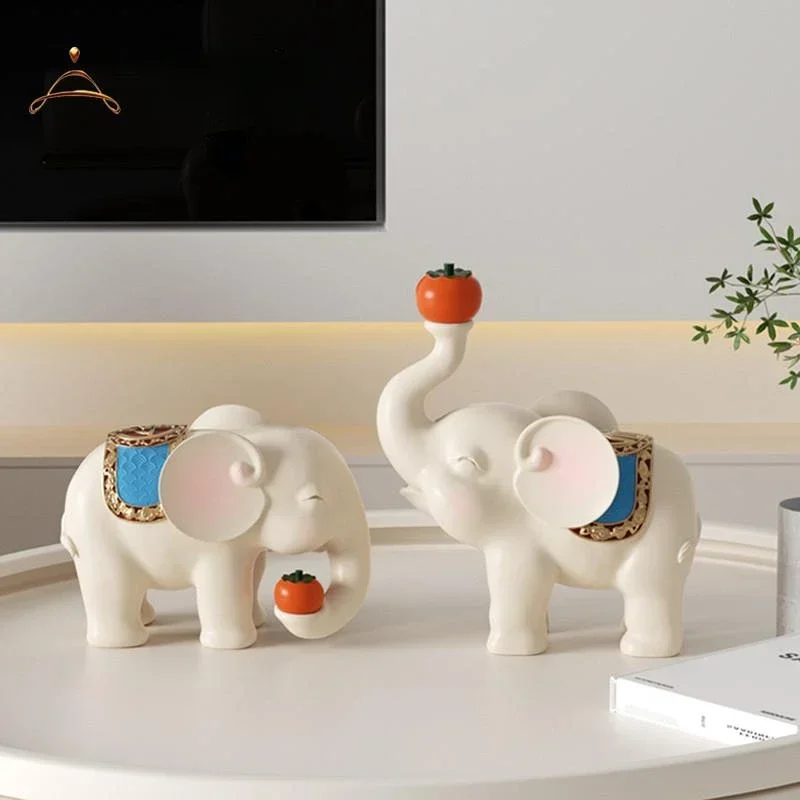 New Elephant Decorative Ornament for Living Room TV Cabinet Wine Cabinet Office Store