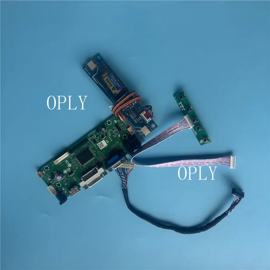 Controller board HDMI-compatible VGA DVI for G185XW01 V0 G185XW01 V1 1366X768 LCD panel screen monitor  display 18.5