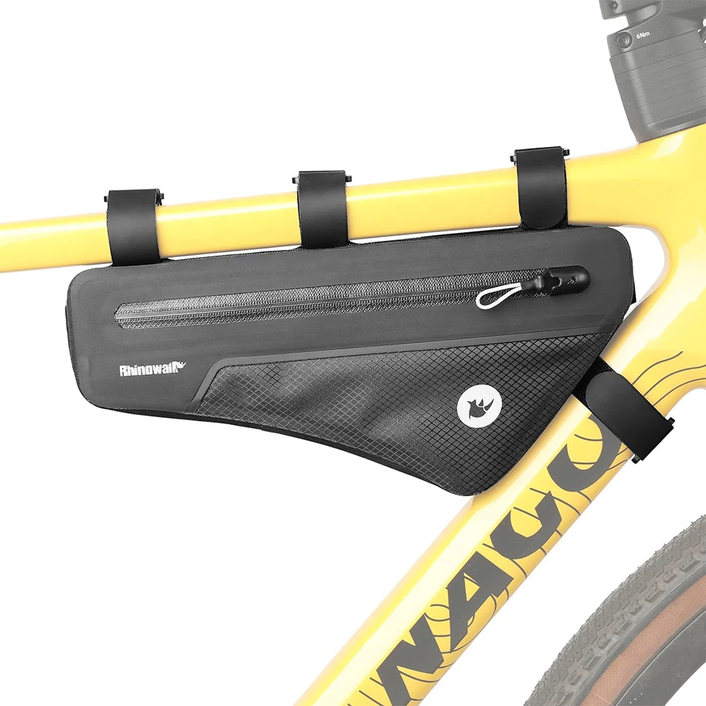 

Rhinowalk Plateau Series X 1,7 литра Водонепроницаемая велосипедная сумка с треугольной рамой Сумка для хранения велосипеда для MTB и шоссейных велосипедов
