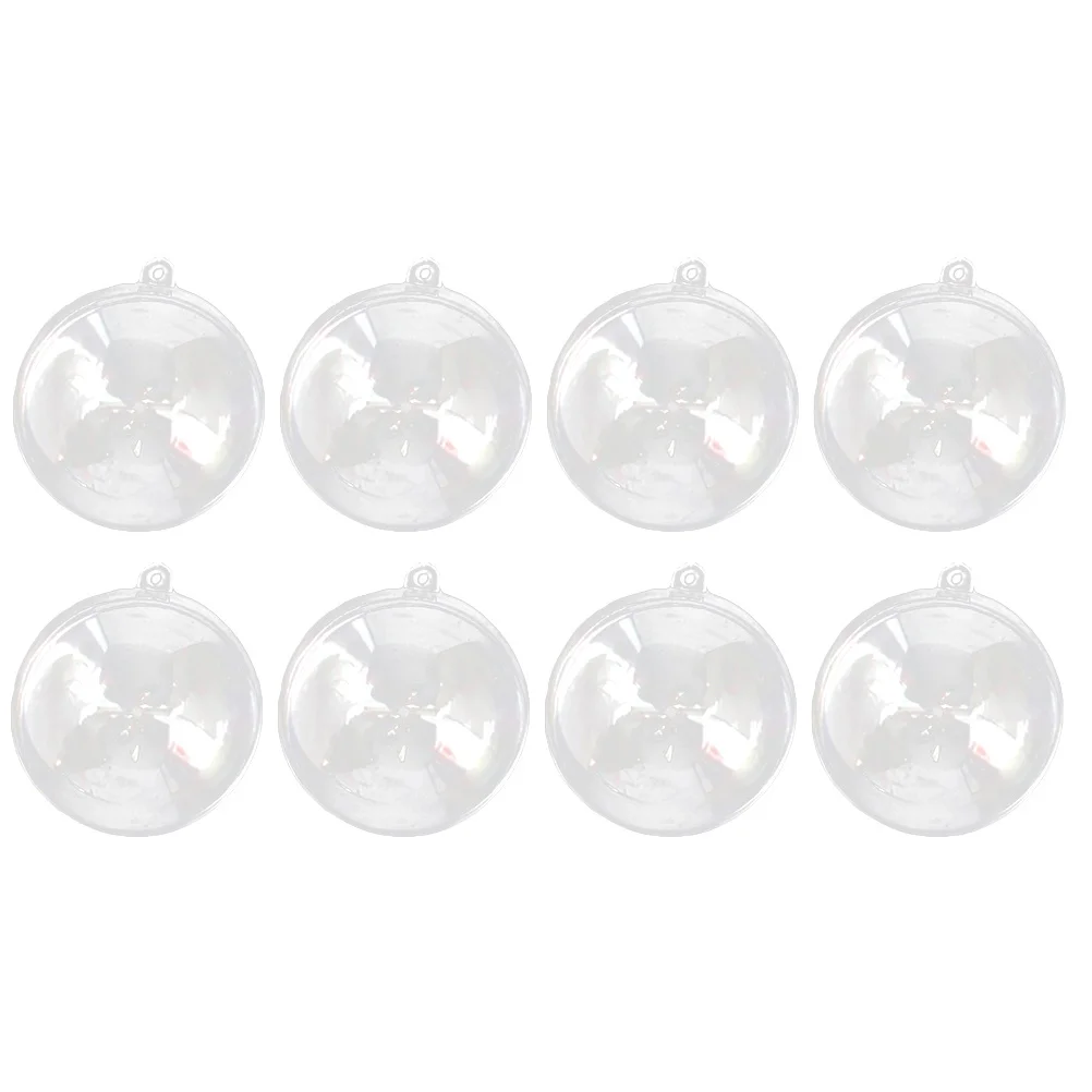 

15Pcs Transparent Plastic Ball Hollow Fillable Sphere 5cm Xmas Tree Ornament Party Wedding Decoration Transparent Plastic Ball