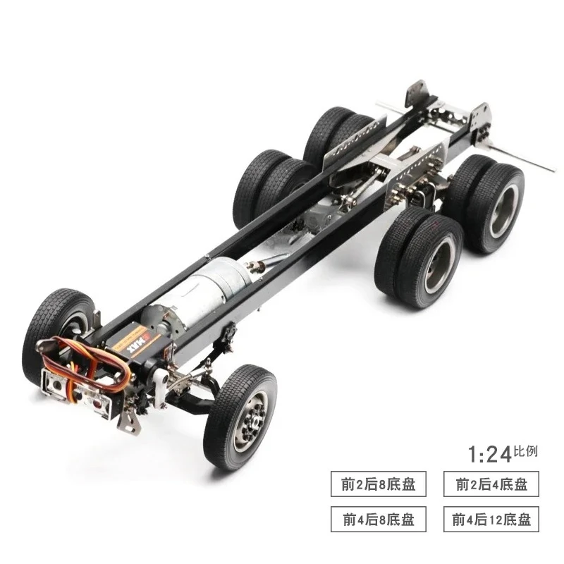 

1/24 heavy-duty truck mud head turning metal front axle simulation static modification RC remote control axle model assembly
