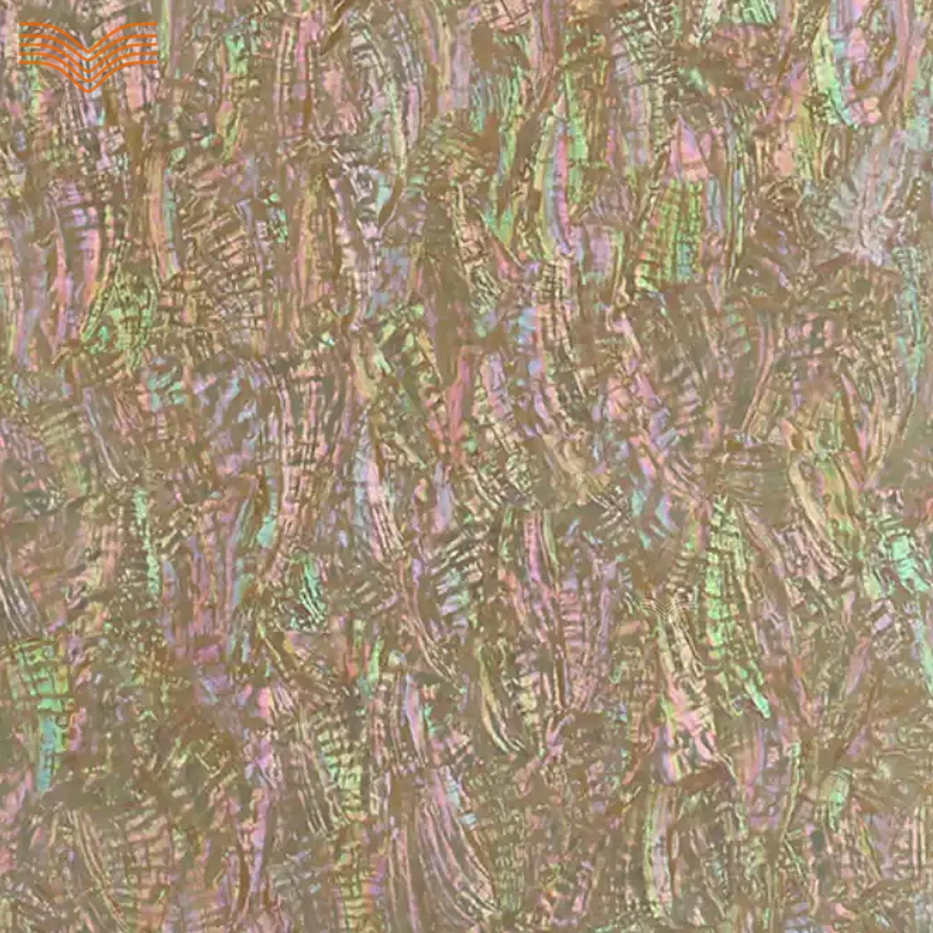 Natural Iridescent Abalone Shell Veneer Colorful Shell Paper For Traditional Handicraft Marquetry Inlay Decoration Supply
