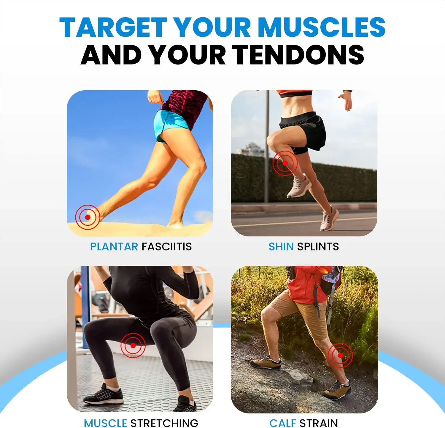 'for Wellshow Squat Wedge Heavy Duty Slant Board for Squats Non-Slip Squat Wedge Blocks Weightlifting Calf Stretcher