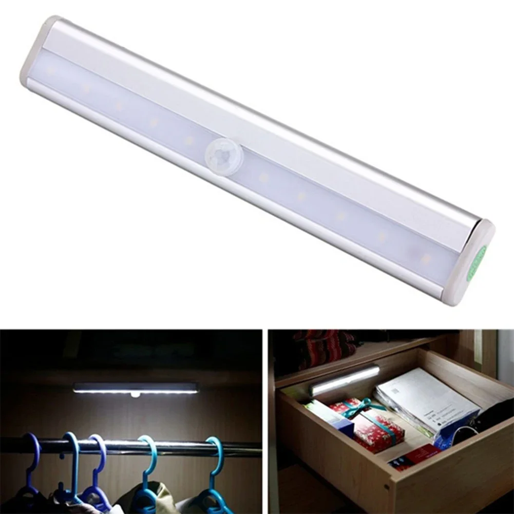 10Leds PIR Motion Sensor Cabinet Light for Kitchen - High Quality Indoor Lighting