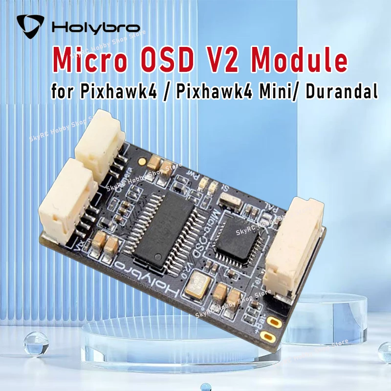

Модуль Holybro Micro OSD V2 — ATmega328P MAX7456 для Pixhawk4/Pixhawk4 Mini/Durandal RC FPV Компонент контроллера полета