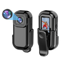 HD 1080P Portable Body Camera 140 Degree Wide Angle Back Clip Action Cam Video Recording Pocket Camera Handheld Cycling Recorder