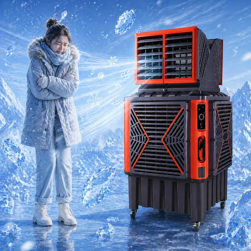 

Industrial Mist Fan Pedestal air Cooler Evaporative 20000 Cfm for Industry Cooling with Type 1 Year Warranty Blower