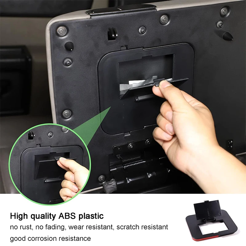 For 2003-2007 Hummer H2 ABS Center Console Organizer Armrest Hidden Storage Box Insert Armrest Hidden Tray Organize Accessories