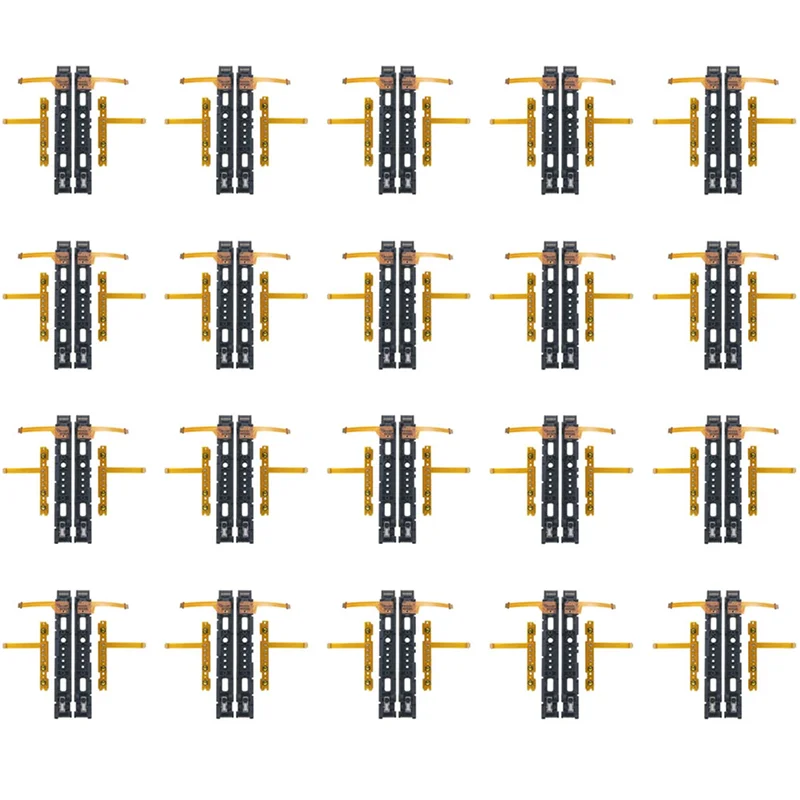 

20X Replacement LR Slide Left Right Slider Rail With SL SR Flex Cable For Nintend Switch NS Joy-Con Joycon Controller