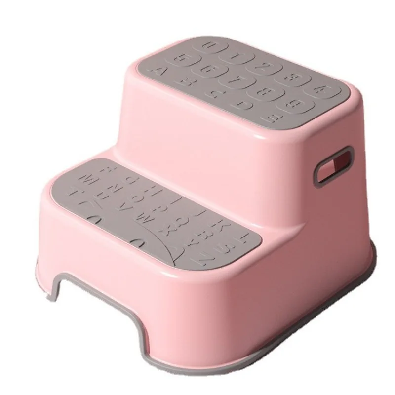 

Children's footstool non-slip hand washing steps increase, baby face washing footstool toilet foot stairs