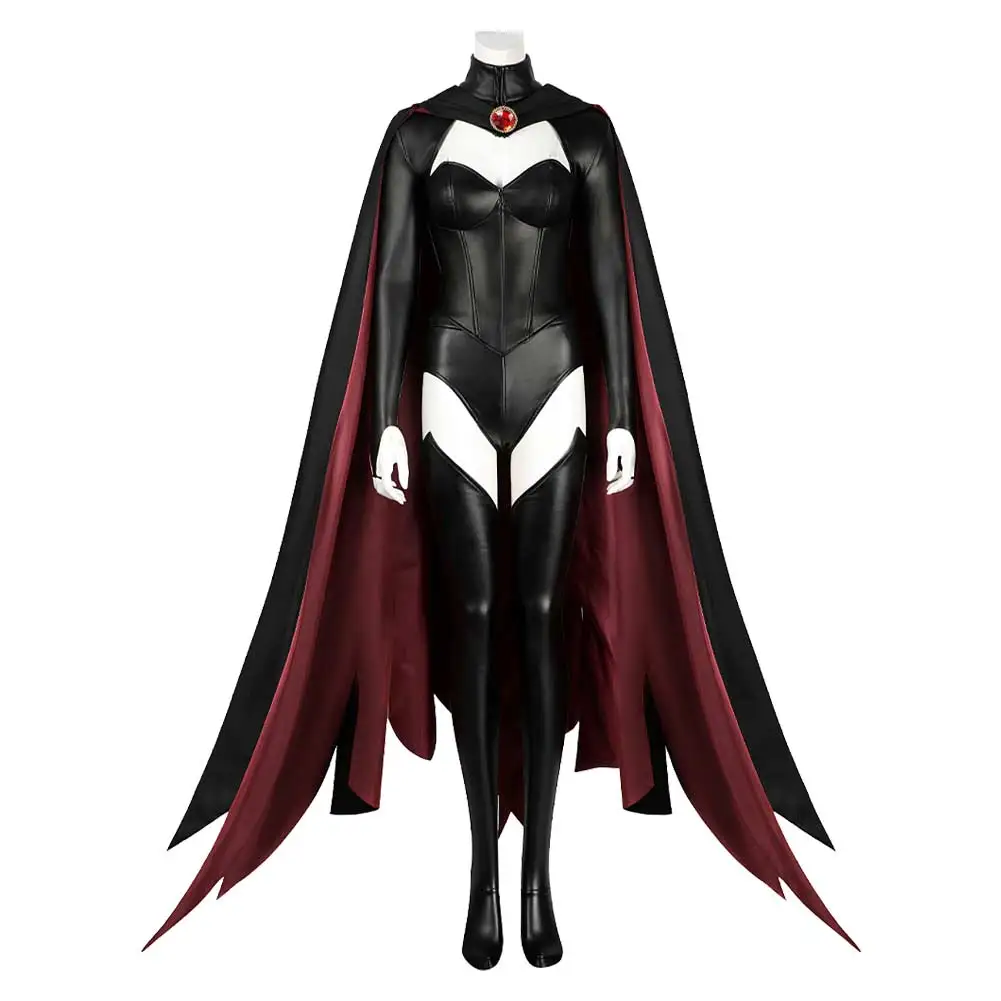 Queen Madelyne Cosplay Fantasy Cloak Suits Movie X Female Super Villain Costume Disguise Adult Women Roleplay Fantasia Outfits