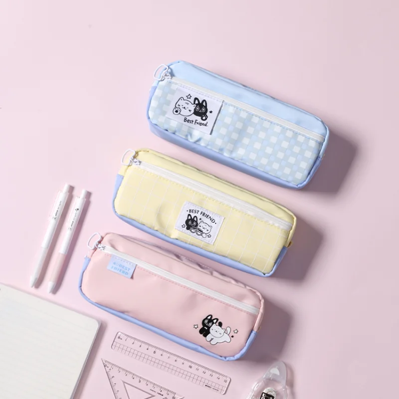 

M&G Drop Shipping Pencil Bags Large Capacity Children Kid's Girls Back to School Supplies Cute Kawaii Pen Pencil Case