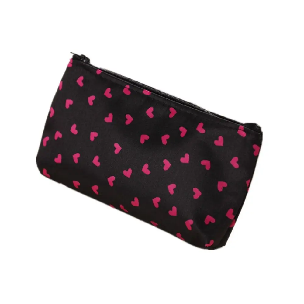 Pouch Portable Makeup Bag Zipper Cute Storage Bag Cosmetic Holder Travel Toiletry Bag Coin Purse Woman