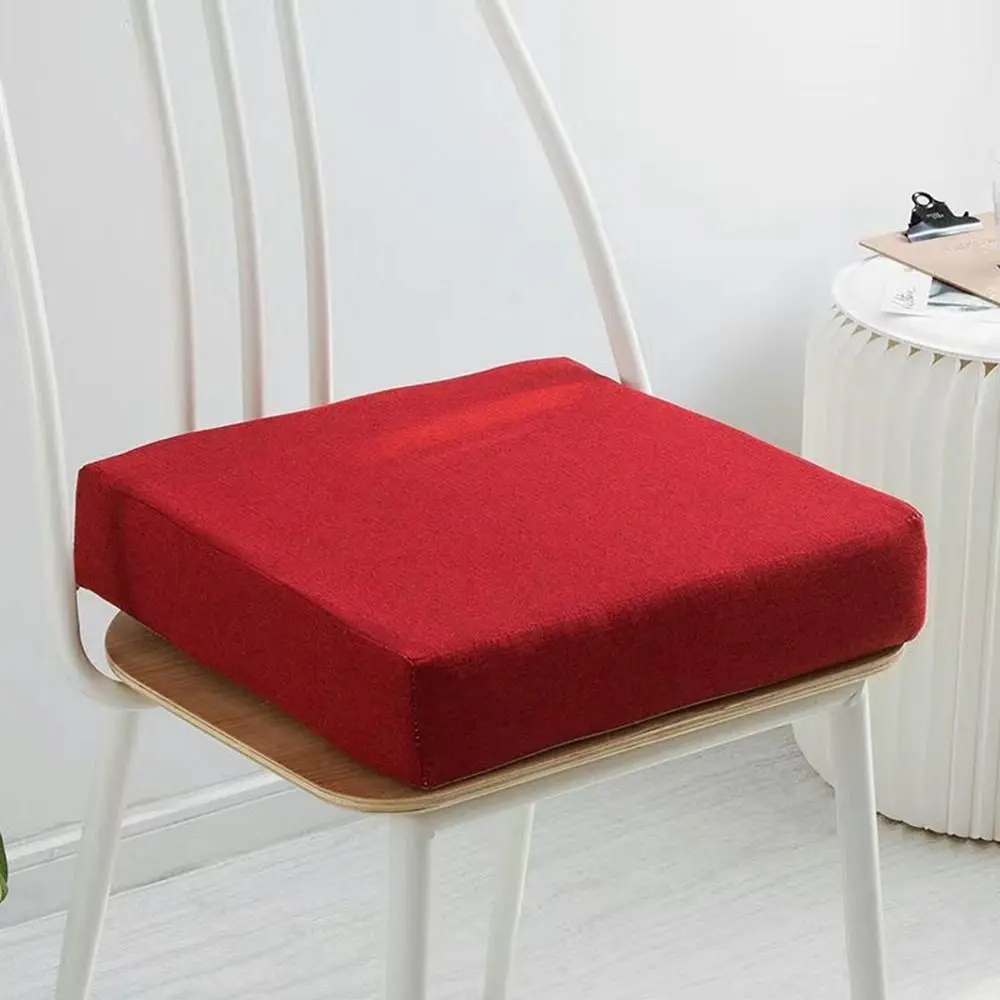 New 5cm Thick Seat Cushion High Density Sponge Fast Rebound Office Chair Pad Ultra Soft Breathable Car Seat Pad Pain Relief