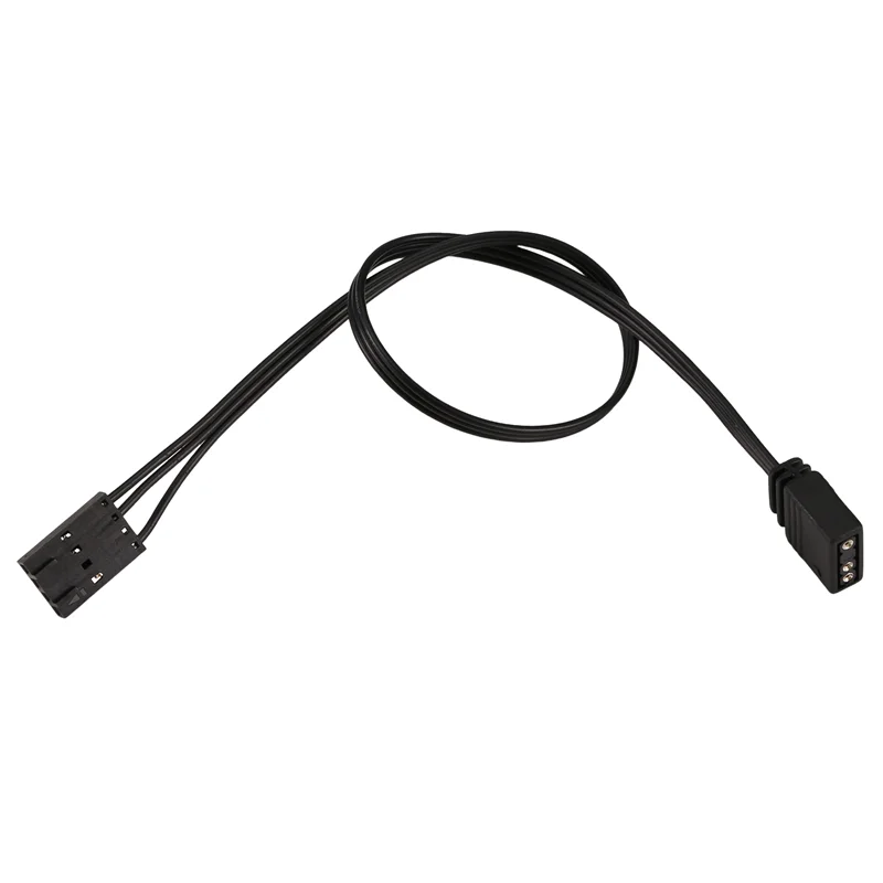 A13E-For Corsair 4PIN RGB To Standard ARGB 3-Pin 5V Adapter Connector RGB Cable 25Cm