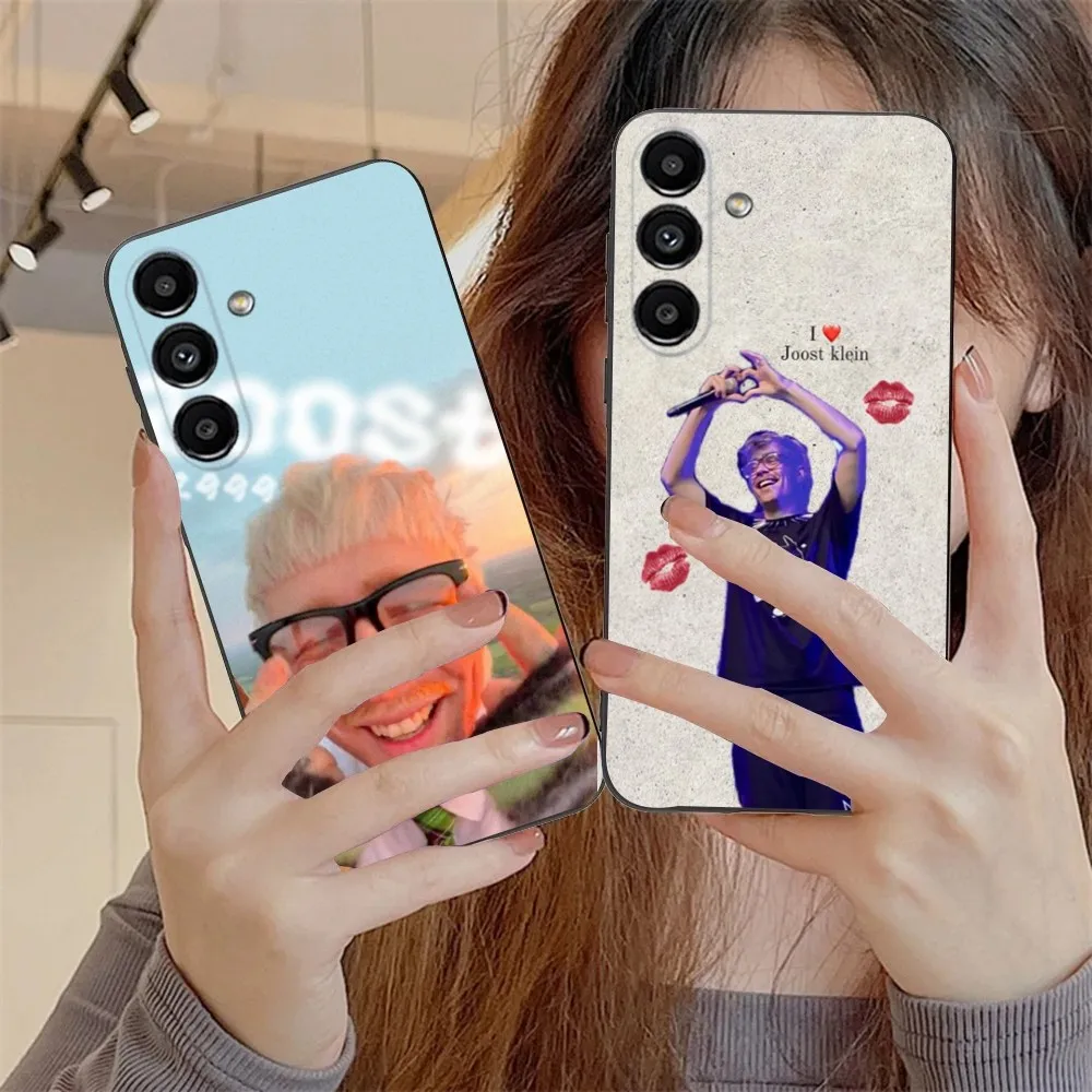 

J-Joost Klein Rapper Phone Case For Samsung S24,S21,S22,S23,S30,Ultra,S20,Plus,Fe,Lite,Note,10,9,5G Black Soft Cover