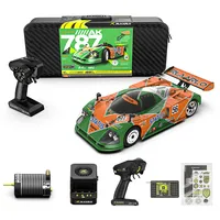 RLAARLO AK-787 1/10 RC On-Road Model Car RTR Brushless 120A 60A Electric Remote Control Carbon Fiber Metal Toy Adults Children