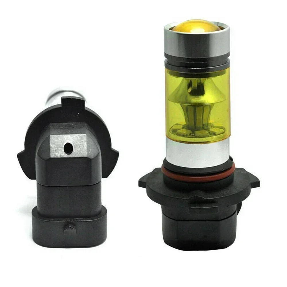 

3000K LED Headlight 360 Degree 9145 Daytime running Exterior Lamp Replacement Yellow 100W 1800LM 2pcs Fog Light