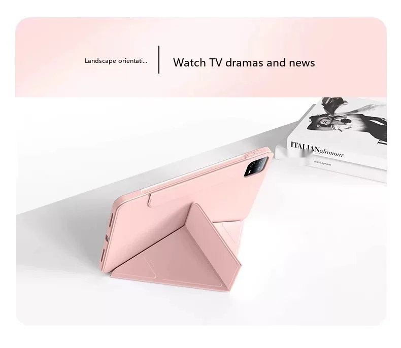 Für Xiaomi Pad Redmi Pad 12,4 12,1 11 10,6 9,7 Zoll Silikon Magnetische Stoßfeste Sleep-Wake-Hülle – Detail 5
