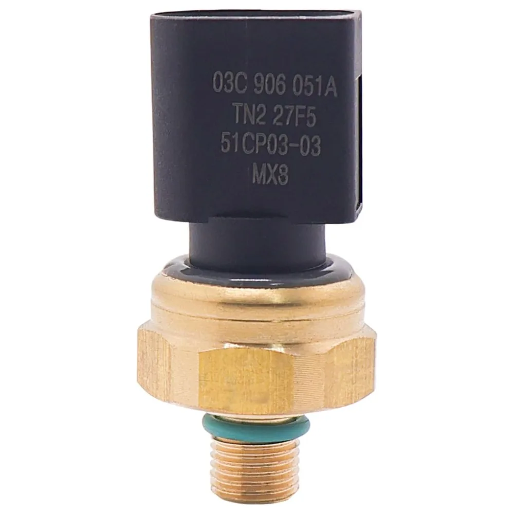 Fuel Pressure Sensor 03C 906 051A 03C906051A for Q7 Golf Passat CC 2.0 3.6L V6 51CP03-05 Car Accessories New