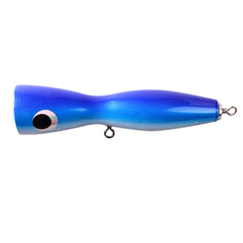 Wooden Popper Lutac Fishing Lure Lifelike Design Isca Artificial Topwater Floating wooden Baits jumping Stable Inner Structure