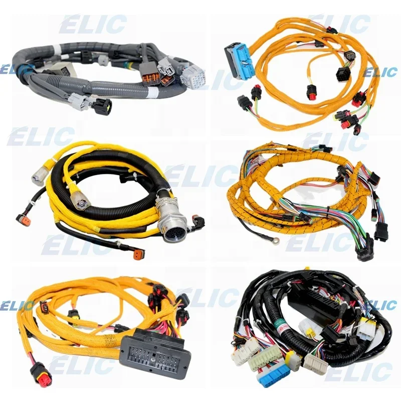 Pc200-6 Pc200-7 Pc200-8 Pc300-7 Pc400-7 Excavator Electrical Main Wire Harness Engine Cable for komatsu