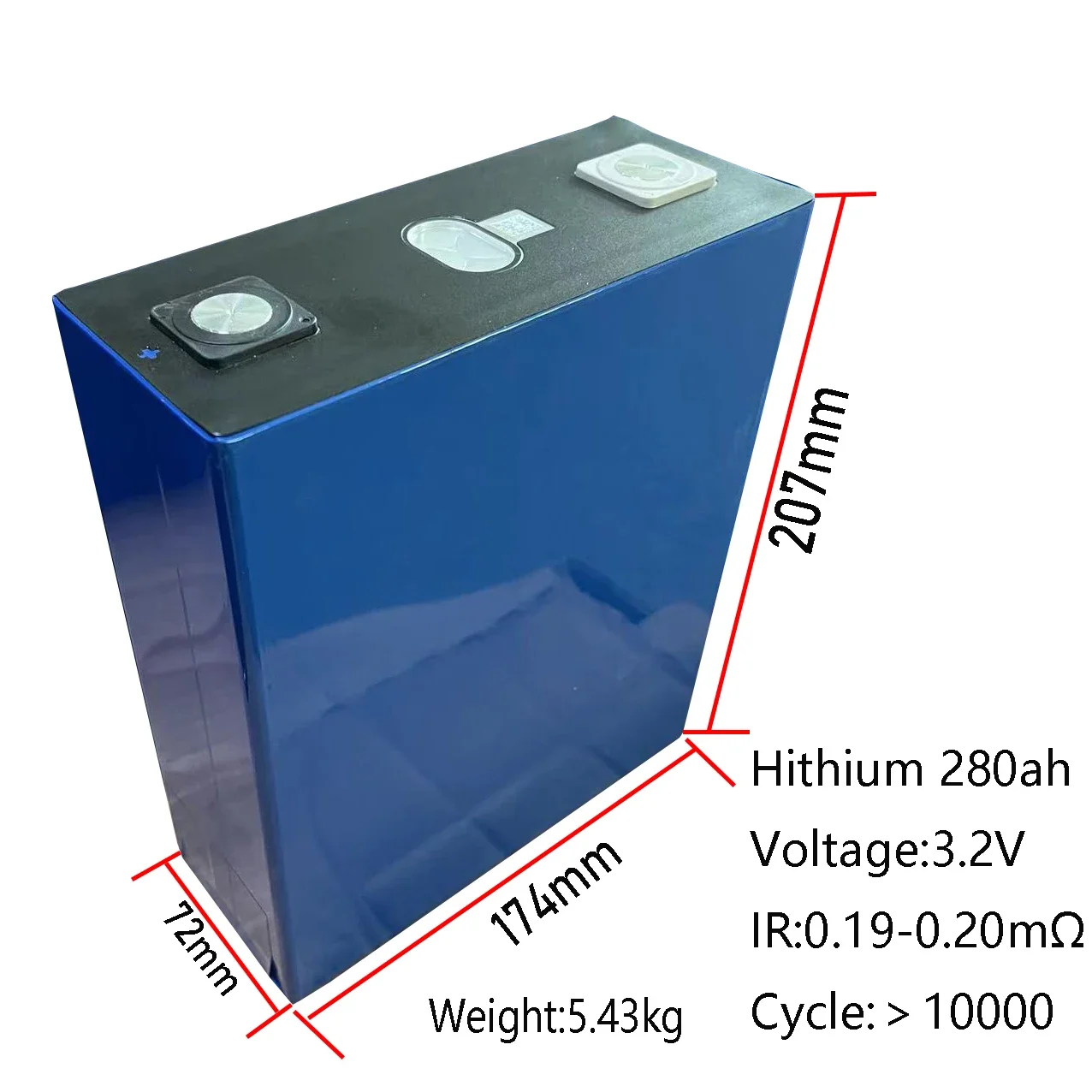 10000 Cycling Hithium 3.2V 280ah lifepo4 battery 320ah 280ah lfp battery for Solar Energy Storage