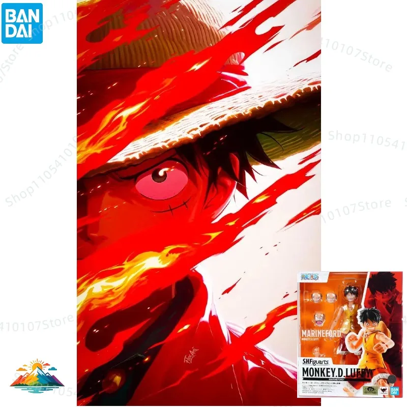 

【Spot goods】100% Original Bandai Spirits S.H.Figuarts One Piece Monkey D. Luffy Summit War Marineford Action Figure Collection